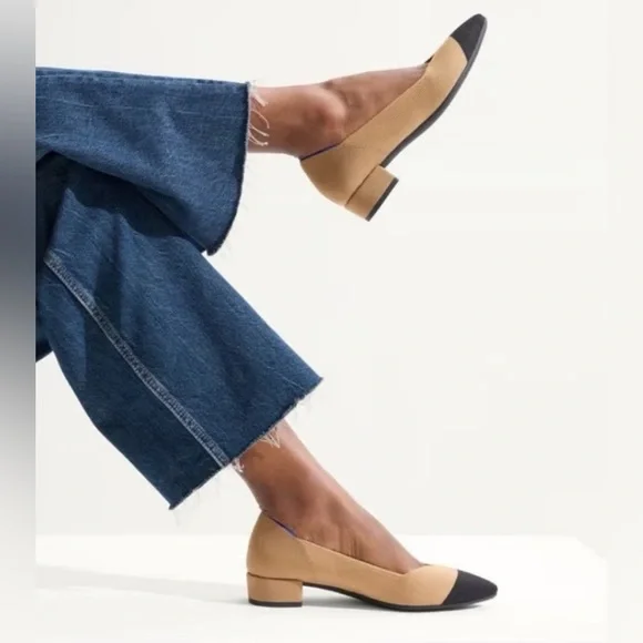 NEW Rothy's The High Point Wren Captoe Block Heels Size Various - Picture 2 of 16